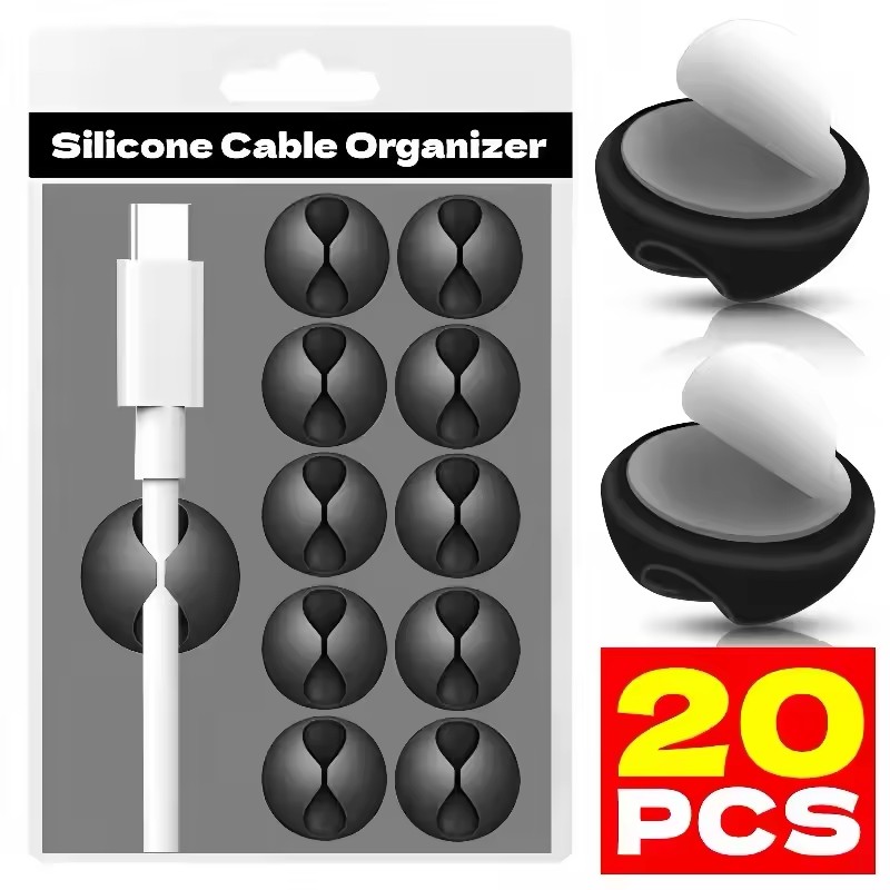 Tippet Line - Cable Clips Phone Cord Holder USB