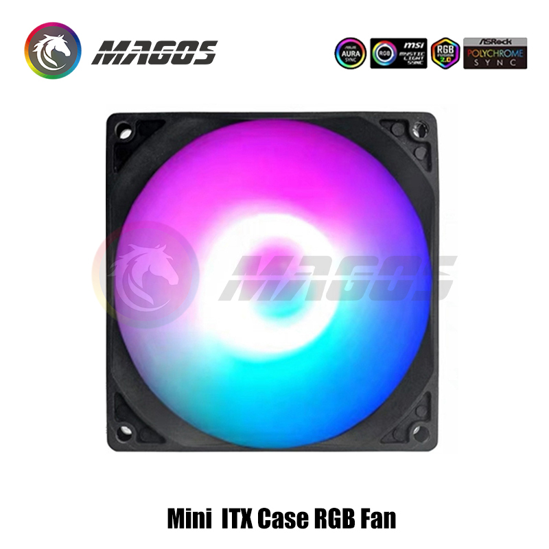 Mini ITX Case ARGB Fan 8cm 9cm - Fly Line review and price