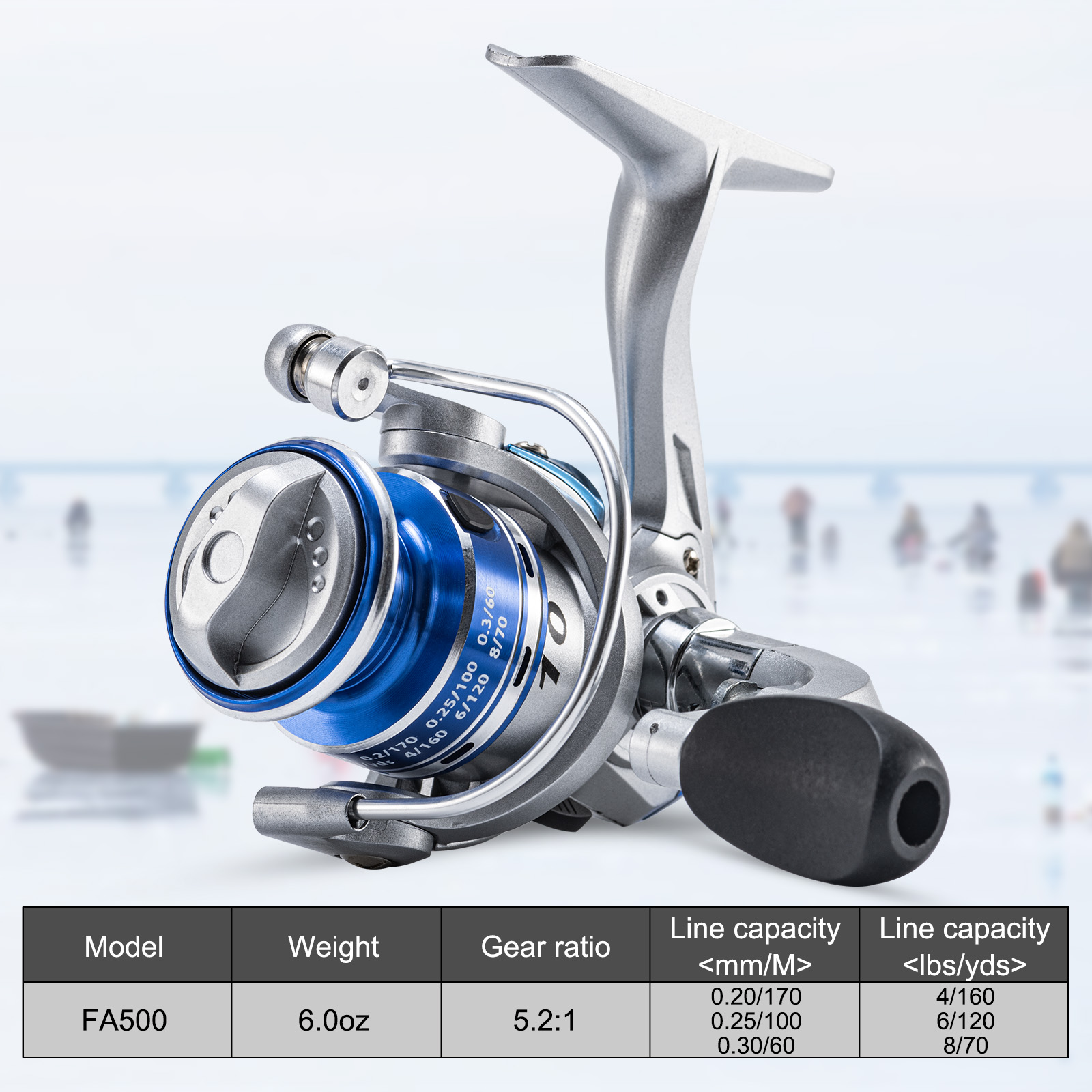 Goture New Ice Fishing Reels W - Ice Fishing Line review and price