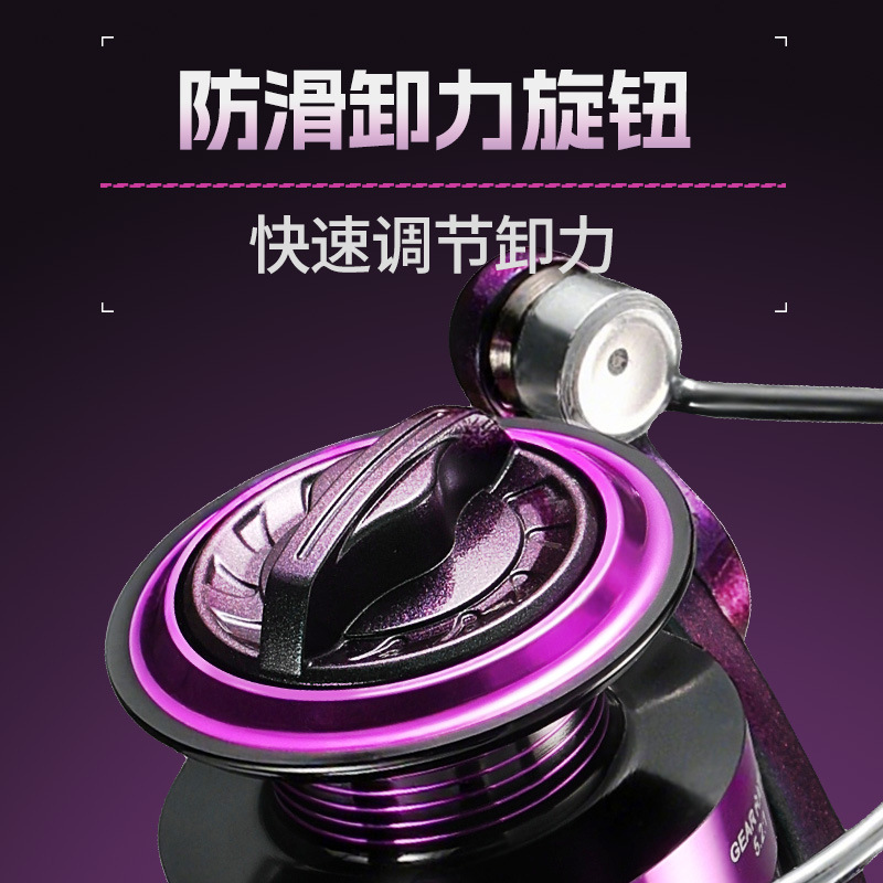 Colorful Purple Spinning Fishi - Ice Fishing Line review and price