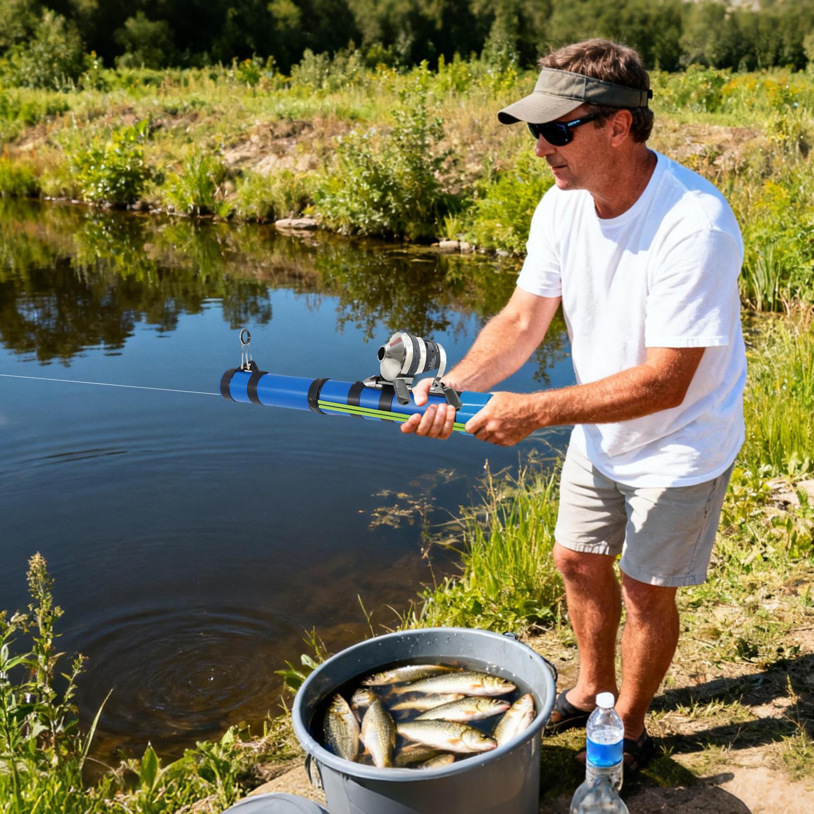 Fishing Pole Slingshot Design  - Fishing Line Spooler review and price