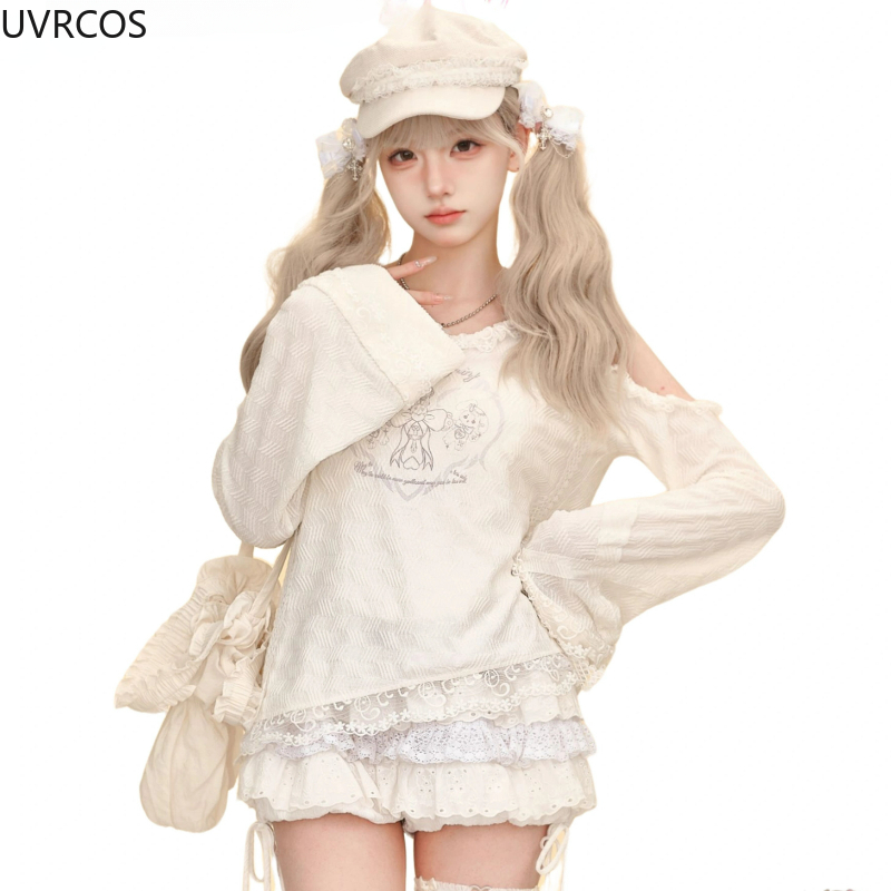 Kawaii Sweet Lolita Style Skir - Fly Line review and price