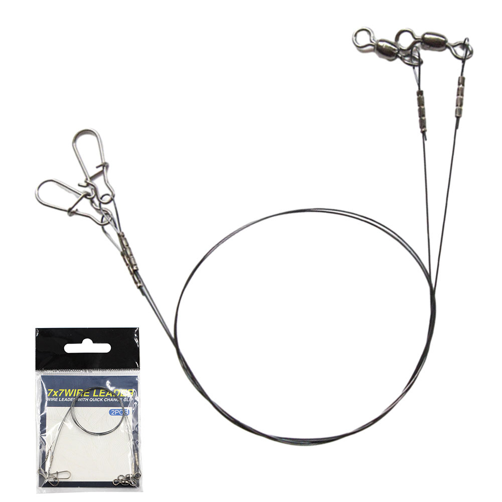 2pc Fishing Titanium Wire Lead - Leader Line review and price