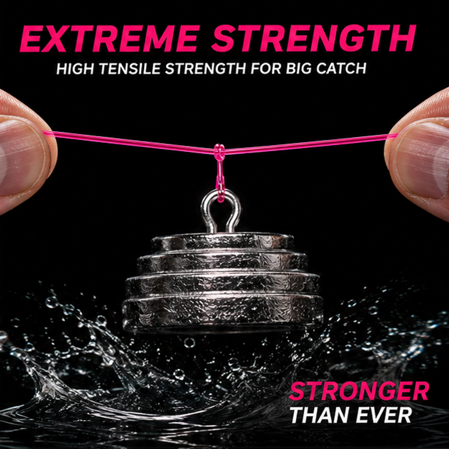 YACUMA 500M-546YDS Strong Pink - Fluorocarbon Line review and price