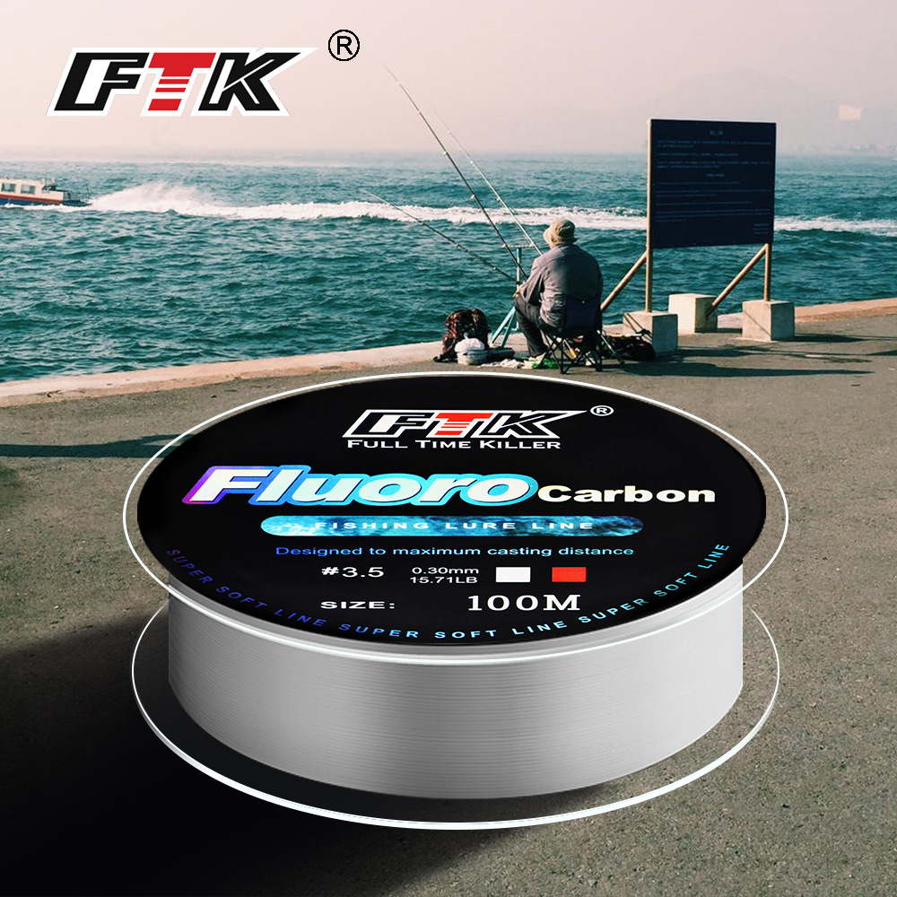 100M Fluorocarbon Coating Fish - Fluorocarbon Line review and price