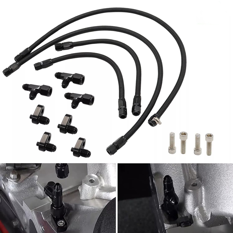 Super Sale AN4 Adapter Engine  - Braided Line review and price