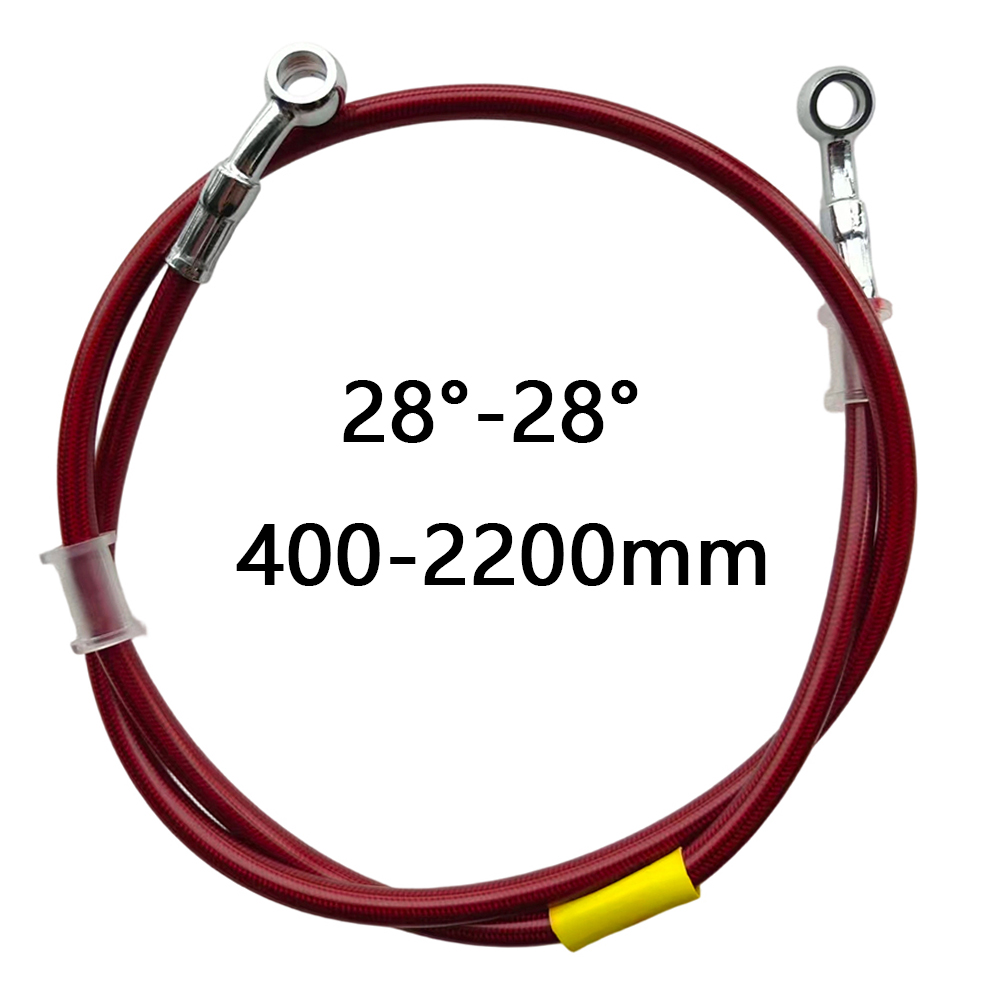 28-28 Red Universal Motorcycle - Braided Line review and price