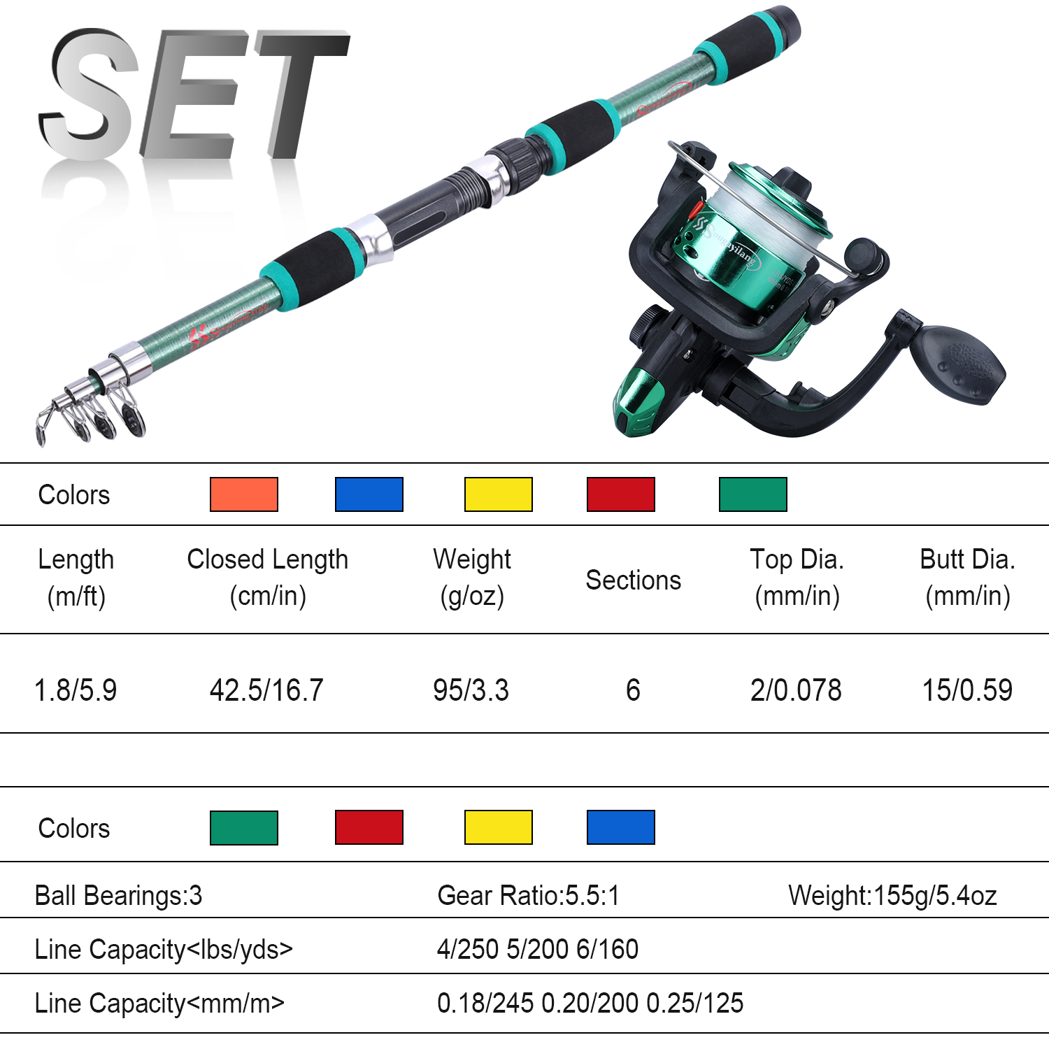 Sougayilang Kids Fishing Pole  - Freshwater Line review and price