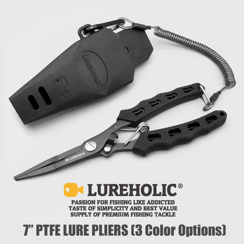Lureholic 7” PTFE Coated Lure  - Fishing Line Cutter review and price
